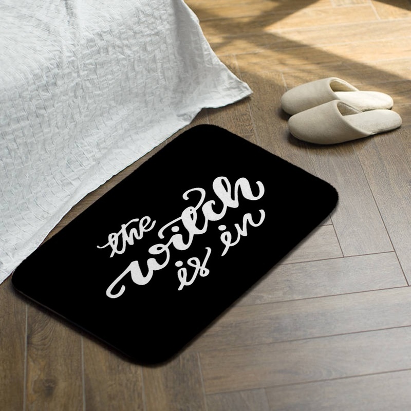 Witch Doormat Halloween Mat Decoration