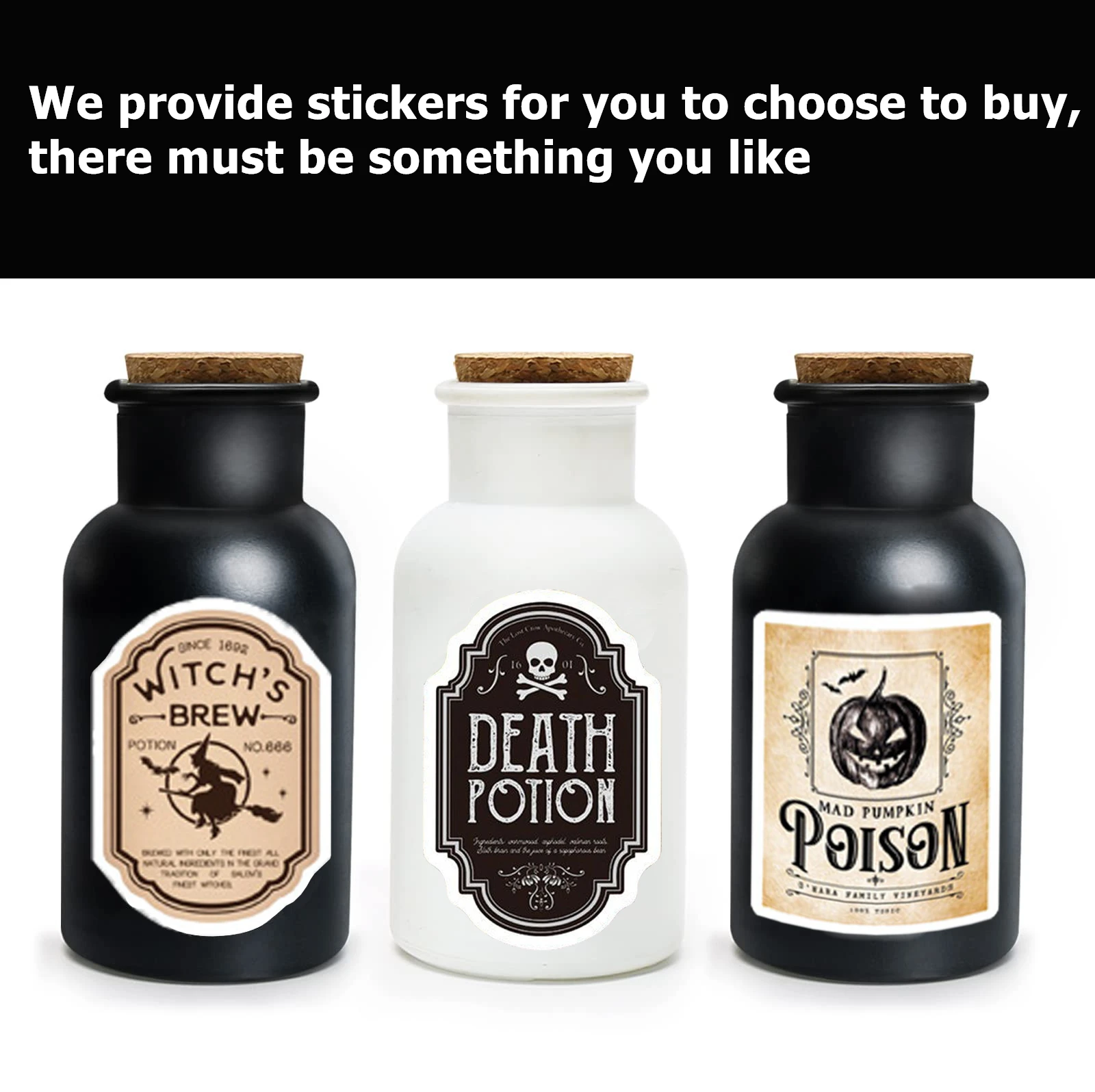 Witch Potion Bottle Halloween Decor