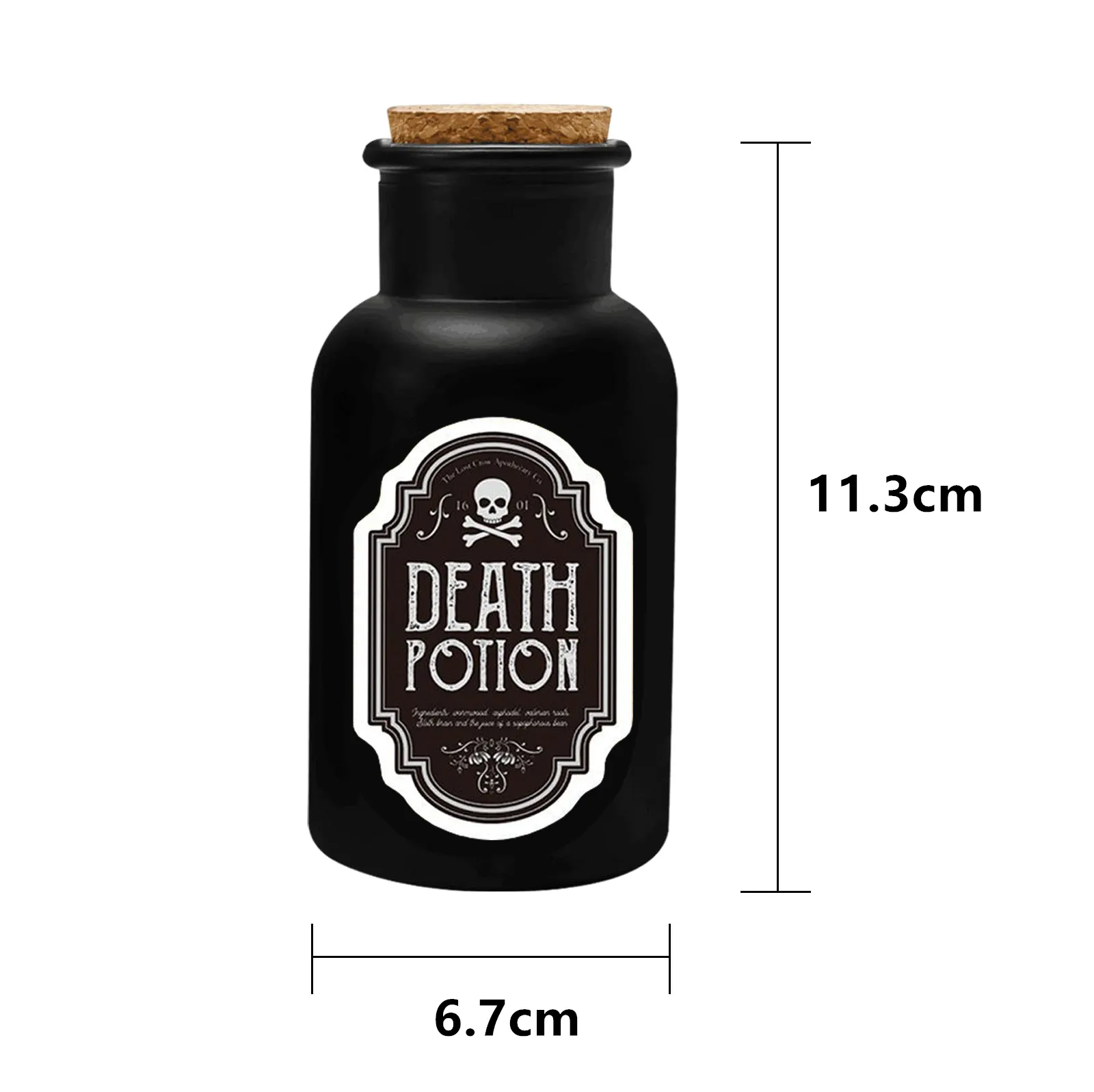 Witch Potion Bottle Halloween Decor