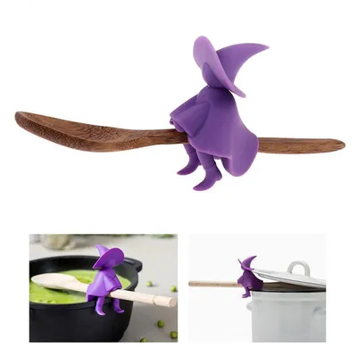 Witch Spoon Holder and Steam Releaser