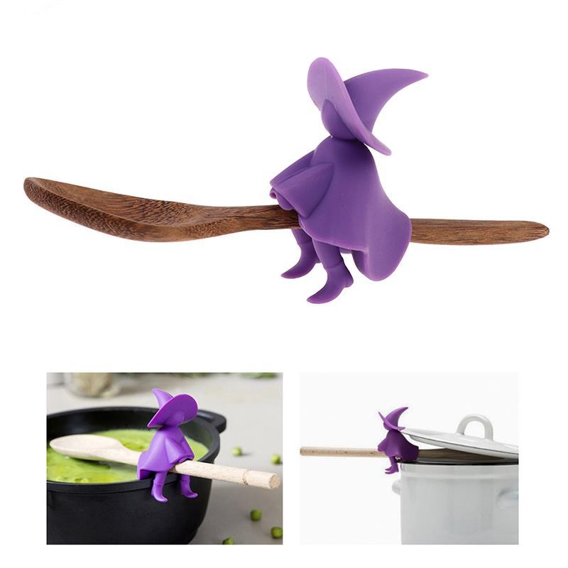 Witch Spoon Holder and Steam Releaser
