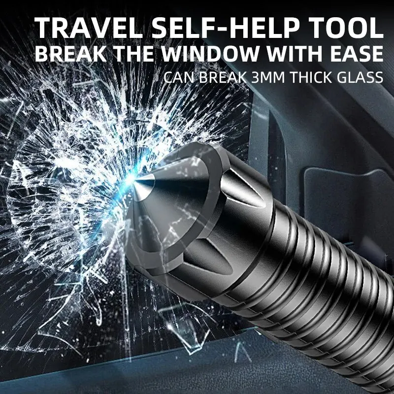 Wolf Tooth Stick Flashlight Strong Light Charging Outdoor Super Bright Multi Functional Telescopic Self Defense Window Wolf Tooth Stick Flashlight Strong Light Charging Outdoor Super Bright Multi Functional Telescopic Self Defense Window