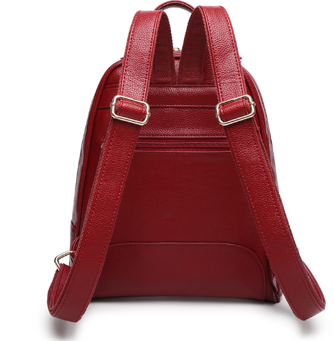 Woman Small Backpack Genuine Leather Woman Small Backpack Genuine Leather