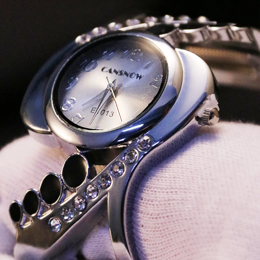 Women Bangle Wristwatch Quartz Crystal Luxury Relojes Rhinestone Fashion Female Watches Hot Sale Eleagnt Mujer Watch