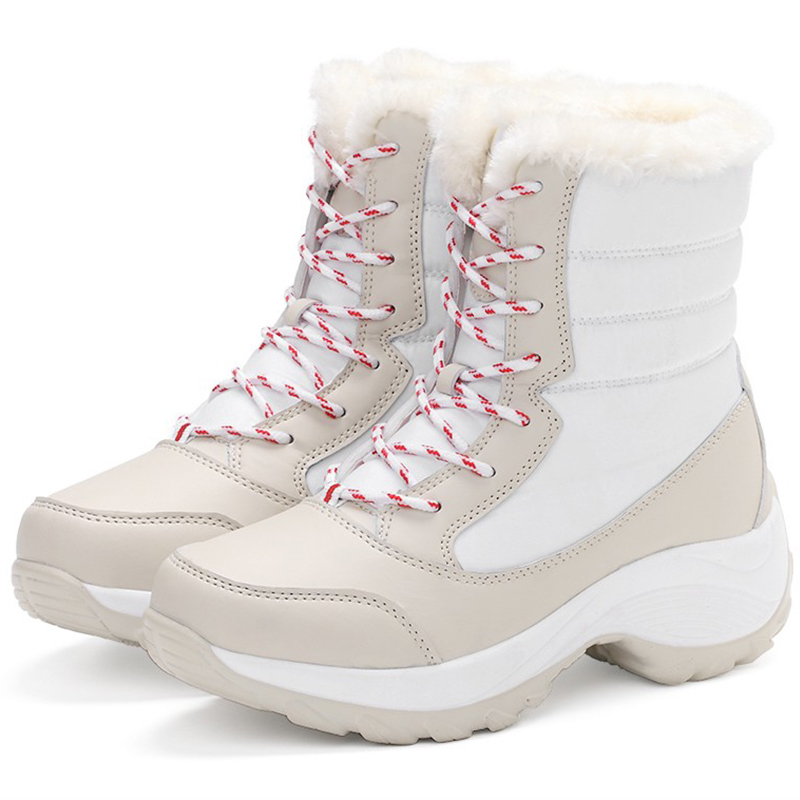 Women Boots Lightweight Ankle Boots Platform Shoes For Women Heels Winter Botas Mujer Keep Warm Snow Winter Shoes