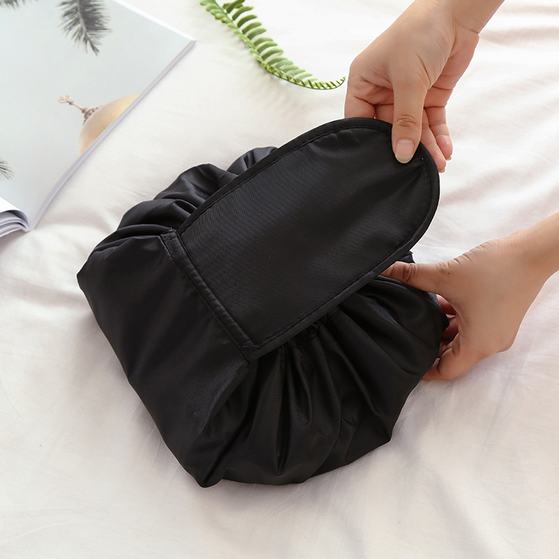 Women Drawstring Cosmetic Bag Travel Storage Makeup Bag Organizer Female Make Up Pouch Portable Waterproof Toiletry Women Drawstring Cosmetic Bag Travel Storage Makeup Bag Organizer Female Make Up Pouch Portable Waterproof Toiletry