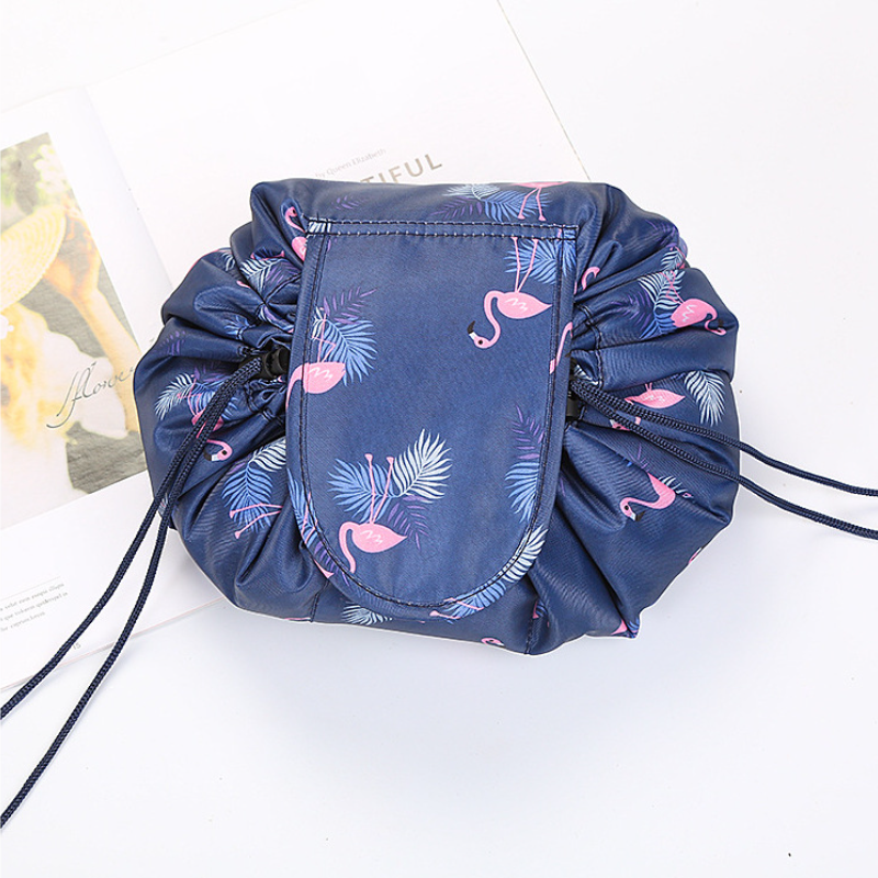 Women Drawstring Cosmetic Bag Travel Storage Makeup Bag Organizer Female Make Up Pouch Portable Waterproof Toiletry Women Drawstring Cosmetic Bag Travel Storage Makeup Bag Organizer Female Make Up Pouch Portable Waterproof Toiletry