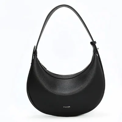 Women Fashion Small Shoulder Bag Lady Crossbody Handbag Half-Moon Underarm Bag with Logo Perfect Gift for Wife