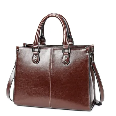 Women Handbag Cross Body Shoulder Tote Bag Genuine Leather Shopping Fashion Office Female Real Cowhide Messenger Top Women Handbag Cross Body Shoulder Tote Bag Genuine Leather Shopping Fashion Office Female Real Cowhide Messenger Top