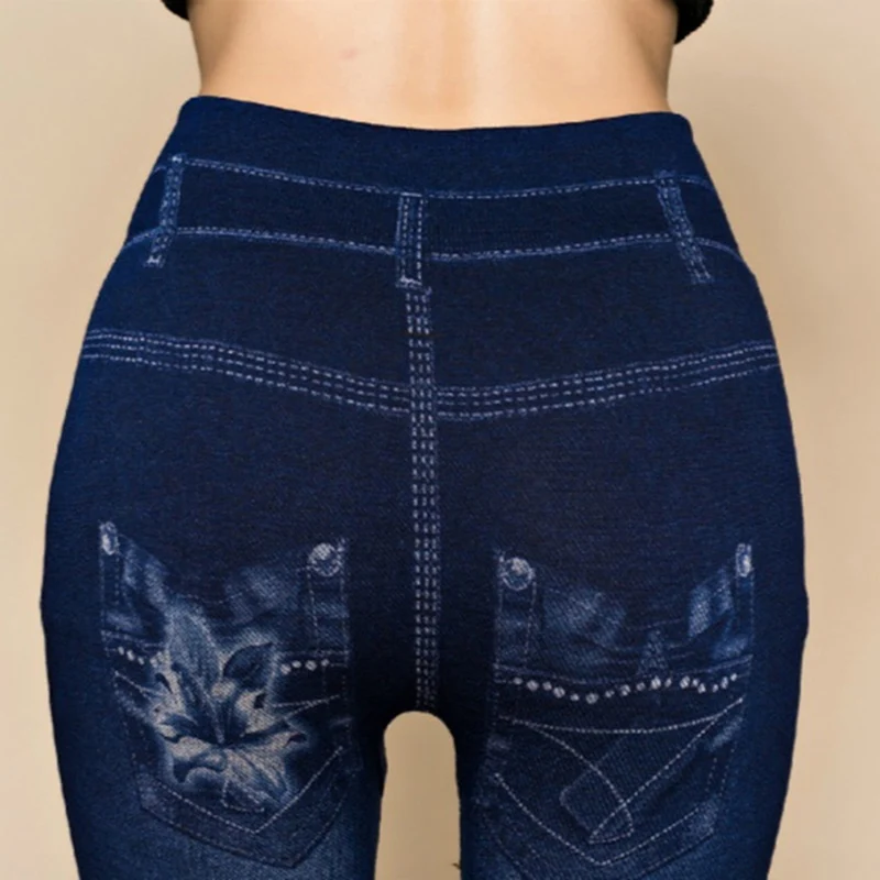Women Jean Skinny Jeggings Pants high Waist Leggings Female Print Ankle-Length Slim Legging Fitness Plus Size Women Jean Skinny Jeggings Pants high Waist Leggings Female Print Ankle-Length Slim Legging Fitness Plus Size