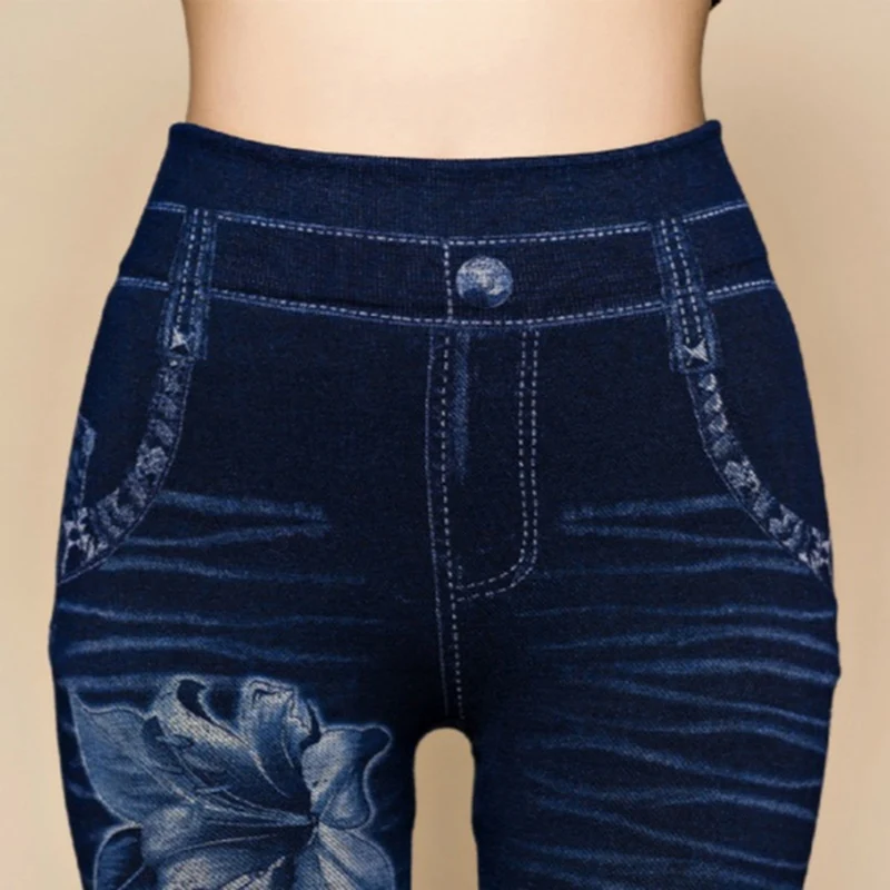 Women Jean Skinny Jeggings Pants high Waist Leggings Female Print Ankle-Length Slim Legging Fitness Plus Size Women Jean Skinny Jeggings Pants high Waist Leggings Female Print Ankle-Length Slim Legging Fitness Plus Size
