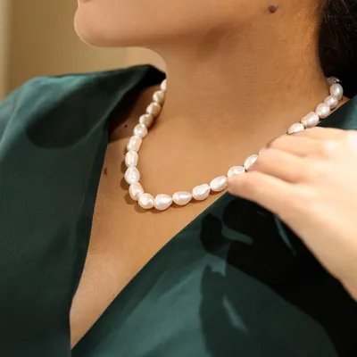 Women Pearl Choker Necklace Women Pearl Choker Necklace