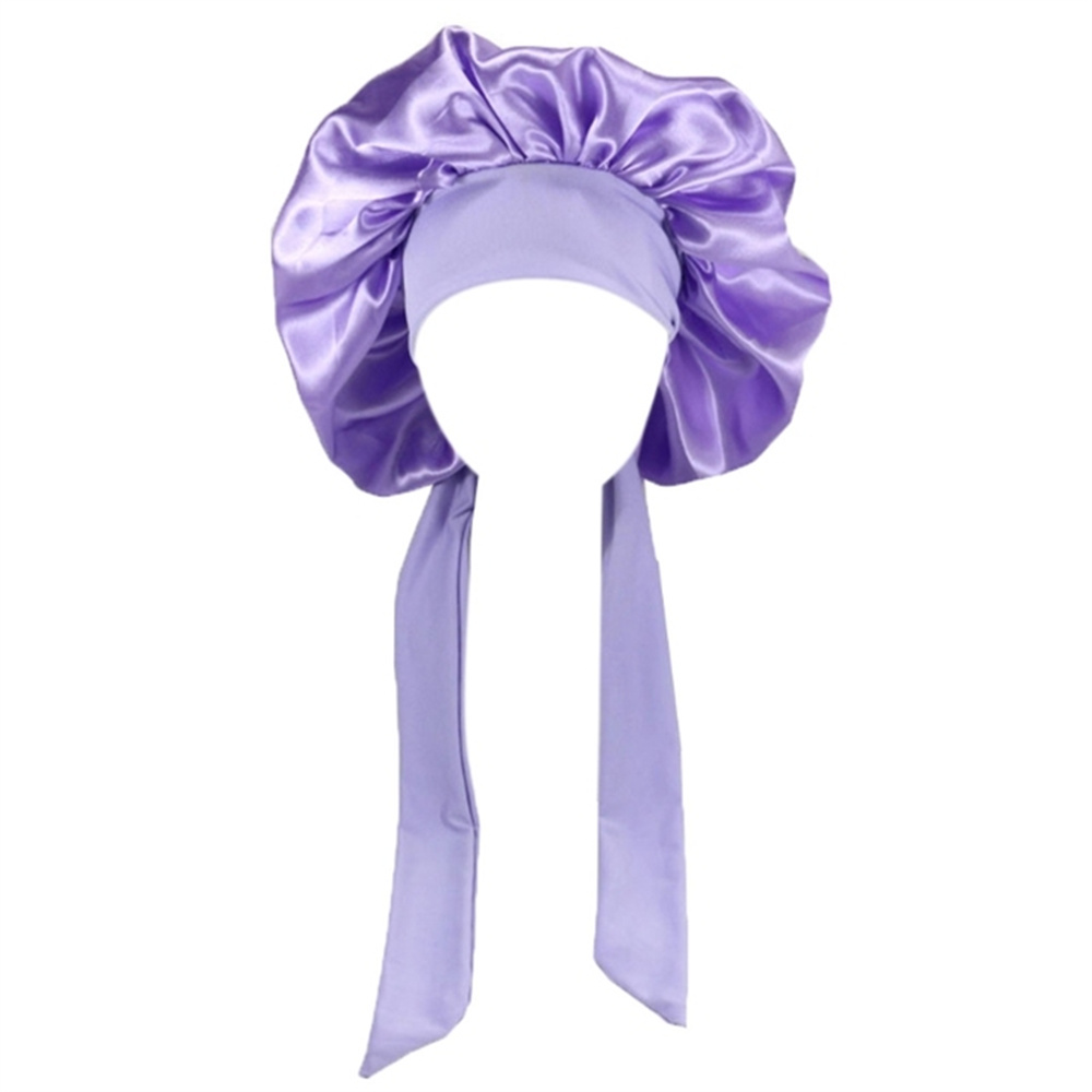Women Satin Solid Sleeping Hat Night Sleep Cap Hair Care Bonnet Nightcap For Women Men Unisex Cap Bonnet De Nuit Shower Women Satin Solid Sleeping Hat Night Sleep Cap Hair Care Bonnet Nightcap For Women Men Unisex Cap Bonnet De Nuit Shower