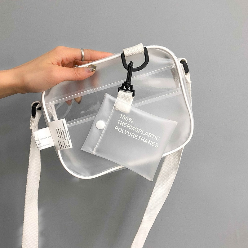 Women Transparent Crossbody Bag