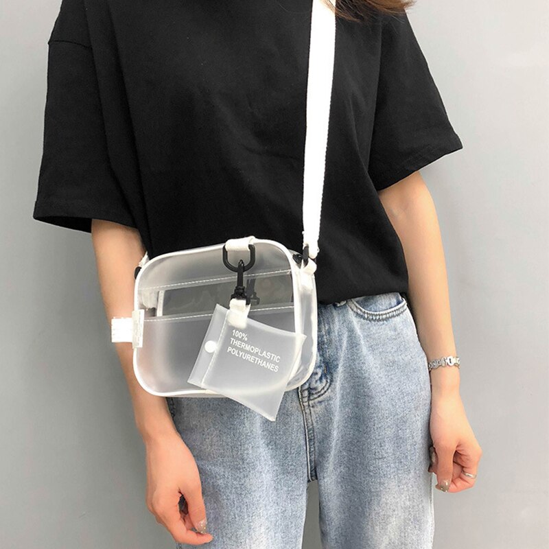 Women Transparent Crossbody Bag