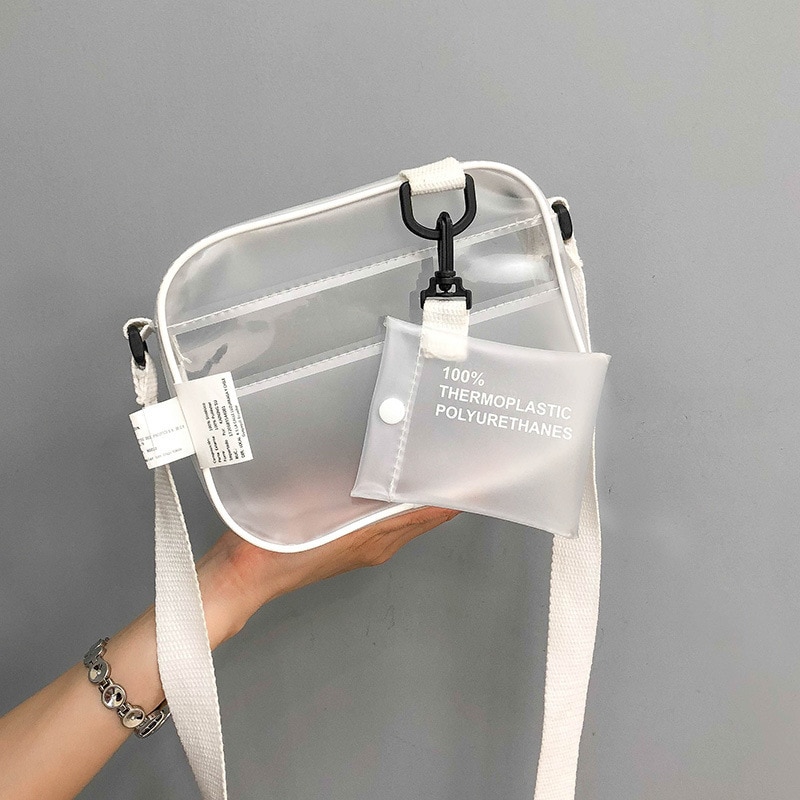 Women Transparent Crossbody Bag