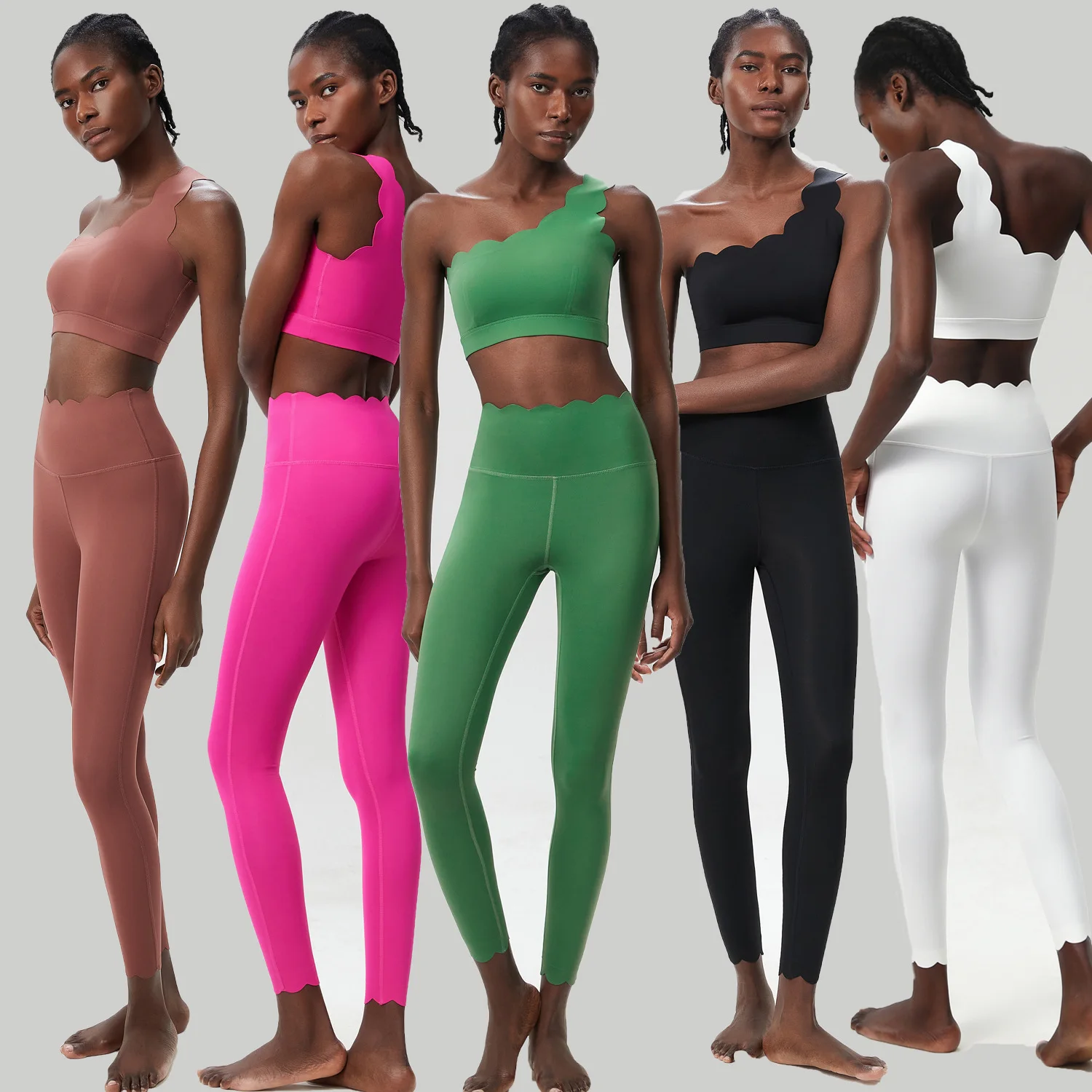 Women Two Pieces Fitness Yoga Set Buttery Soft Running Gym Suit Breathable Quick Dry Sportswear Female Strwetchy Women Two Pieces Fitness Yoga Set Buttery Soft Running Gym Suit Breathable Quick Dry Sportswear Female Strwetchy