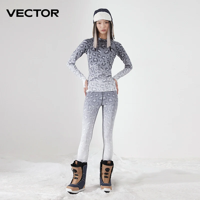 Women Ultra Soft Winter Quick Dry Base Layering Set Microfiber Fleece Thermal Underwear Long Johns Set Clothes Plus