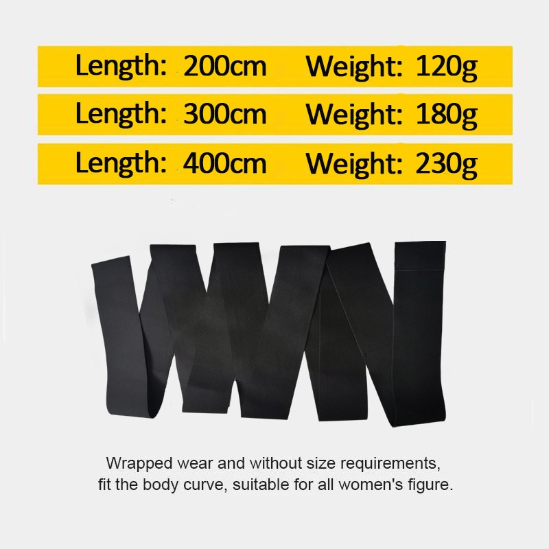 Women Waist Bandage Wrap Trimmer Belt Waist Trainer Shaperwear Tummy Control Slimming Fat Burning For Postpartum Sheath