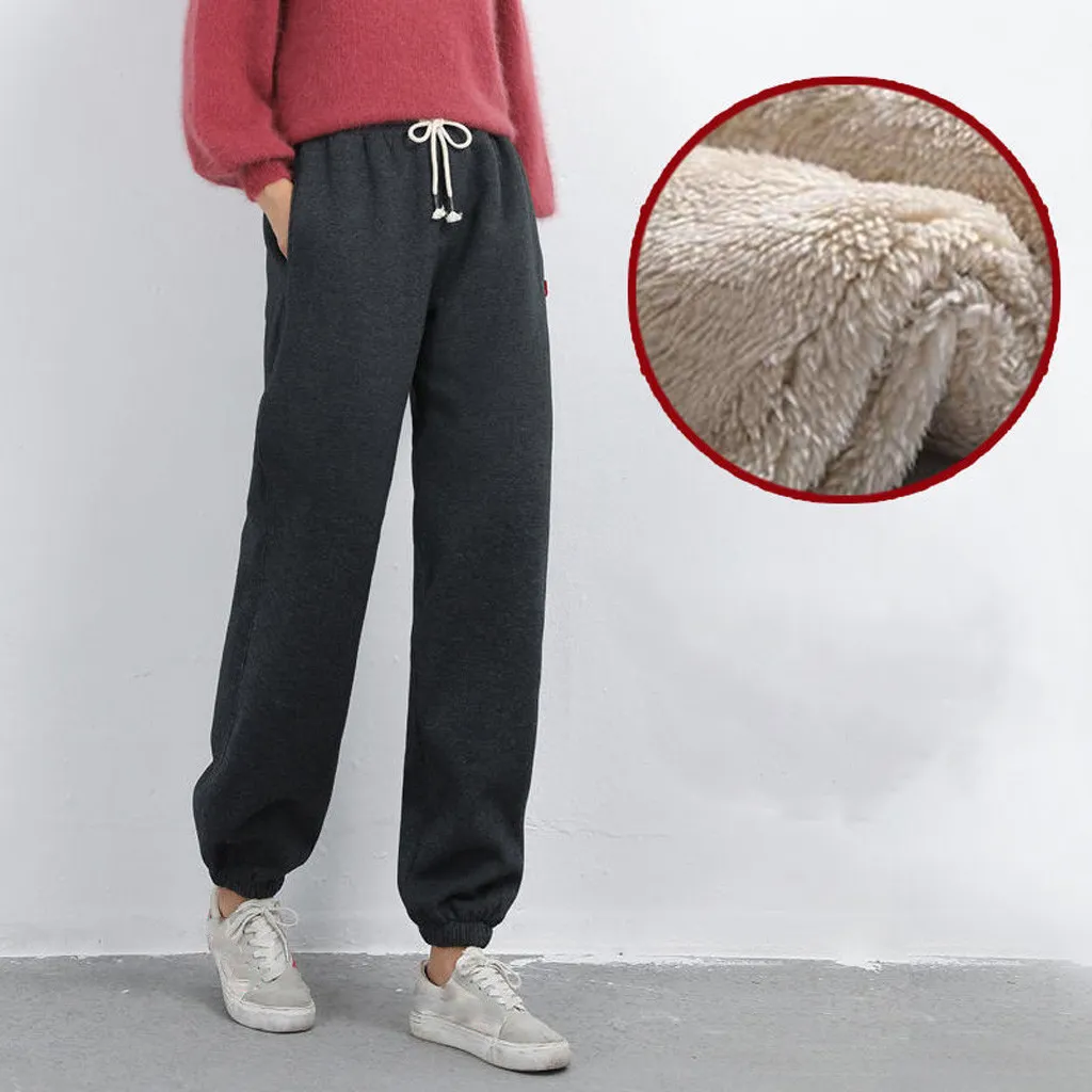 Women Winter Warm Leggings Thick Trousers Warm Fleece Plus Size Long Thicken Pants Fashion Casual Soild Color Leggings Women Winter Warm Leggings Thick Trousers Warm Fleece Plus Size Long Thicken Pants Fashion Casual Soild Color Leggings