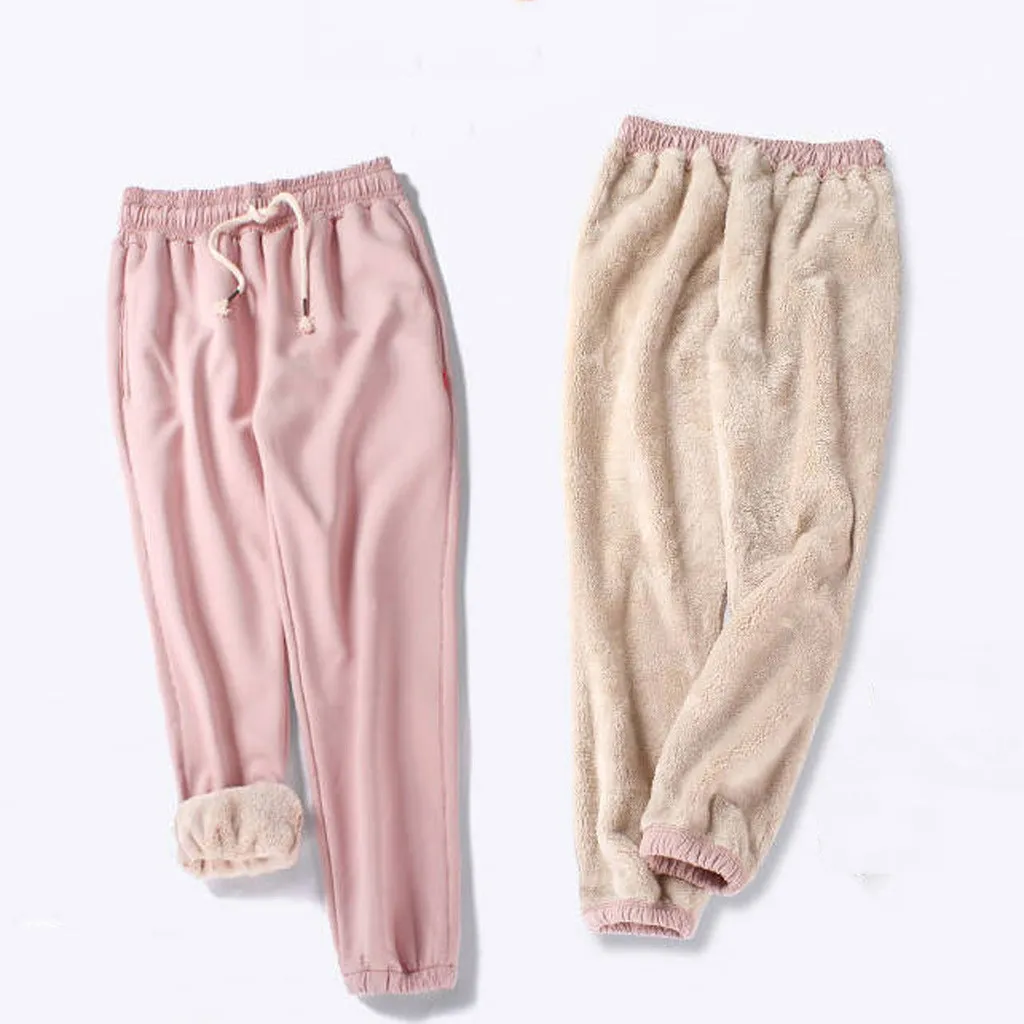 Women Winter Warm Leggings Thick Trousers Warm Fleece Plus Size Long Thicken Pants Fashion Casual Soild Color Leggings Women Winter Warm Leggings Thick Trousers Warm Fleece Plus Size Long Thicken Pants Fashion Casual Soild Color Leggings