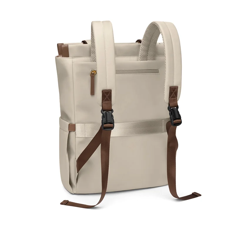 Women's Backpack Convertible Shoulder Bag Ladies Aesthetic Backpacks with Laptop Compartments Secret Pocket 15.6 inch