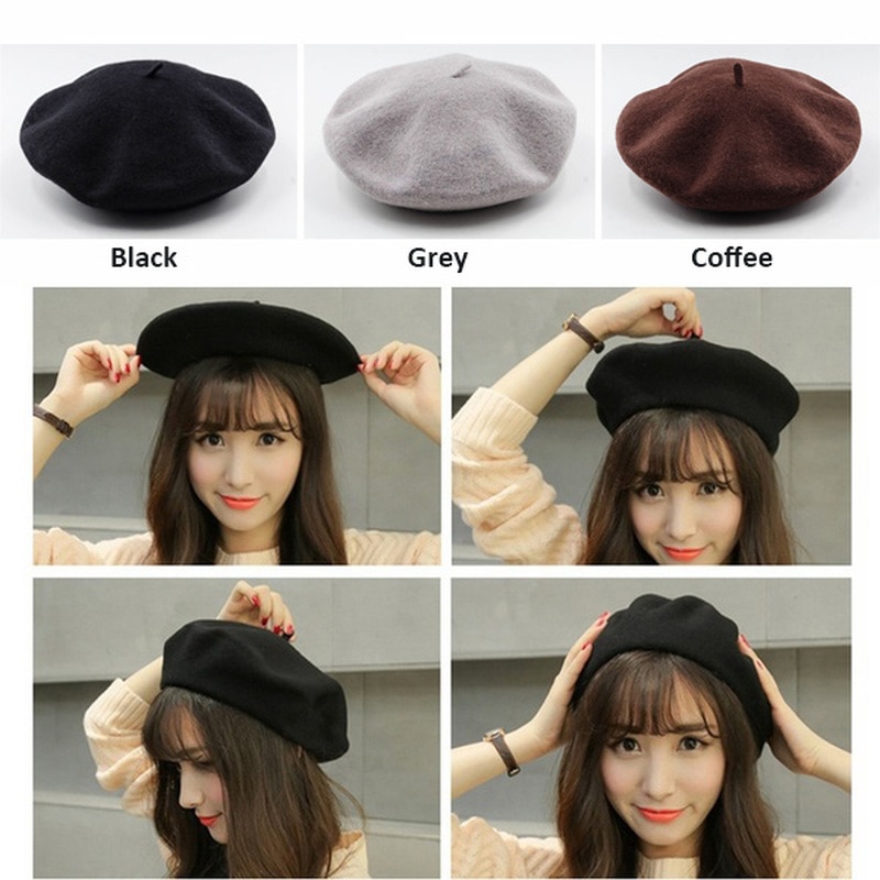 Women's Beret Hat Accessory