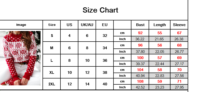 Women's Christmas Sweater Casual Winter Wear Women's Christmas Sweater Casual Winter Wear