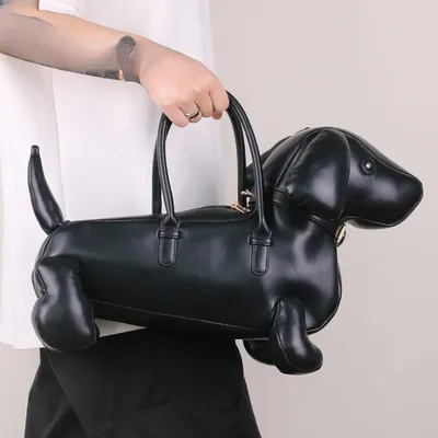 Women's Fashion Creative Design Cute Dachshund Handbag PU Soft Leather Shoulder Messenger Bag Women's Fashion Creative Design Cute Dachshund Handbag PU Soft Leather Shoulder Messenger Bag