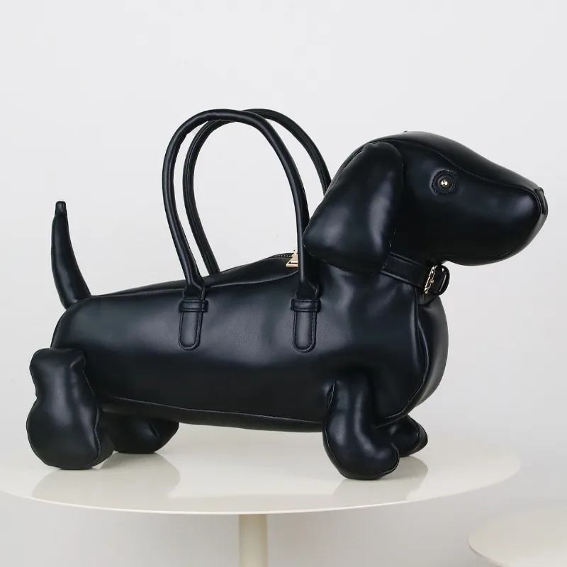 Women's Fashion Creative Design Cute Dachshund Handbag PU Soft Leather Shoulder Messenger Bag Women's Fashion Creative Design Cute Dachshund Handbag PU Soft Leather Shoulder Messenger Bag