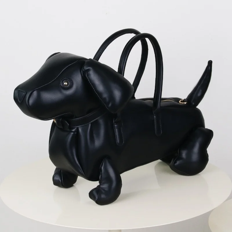 Women's Fashion Creative Design Cute Dachshund Handbag PU Soft Leather Shoulder Messenger Bag Women's Fashion Creative Design Cute Dachshund Handbag PU Soft Leather Shoulder Messenger Bag
