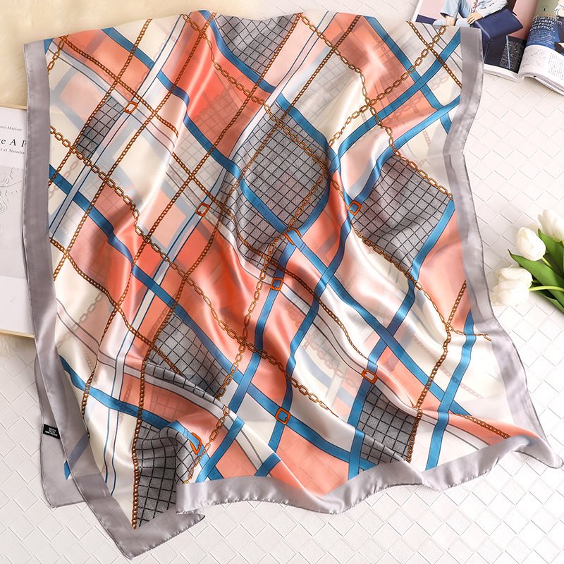 Womens Fashion Scarf Silk Fabric