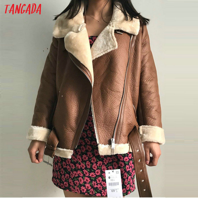 Womens Faux Leather Jacket Winter Outerwear Womens Faux Leather Jacket Winter Outerwear