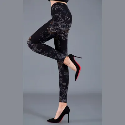 Women's Floral Leggings Fitness Pants