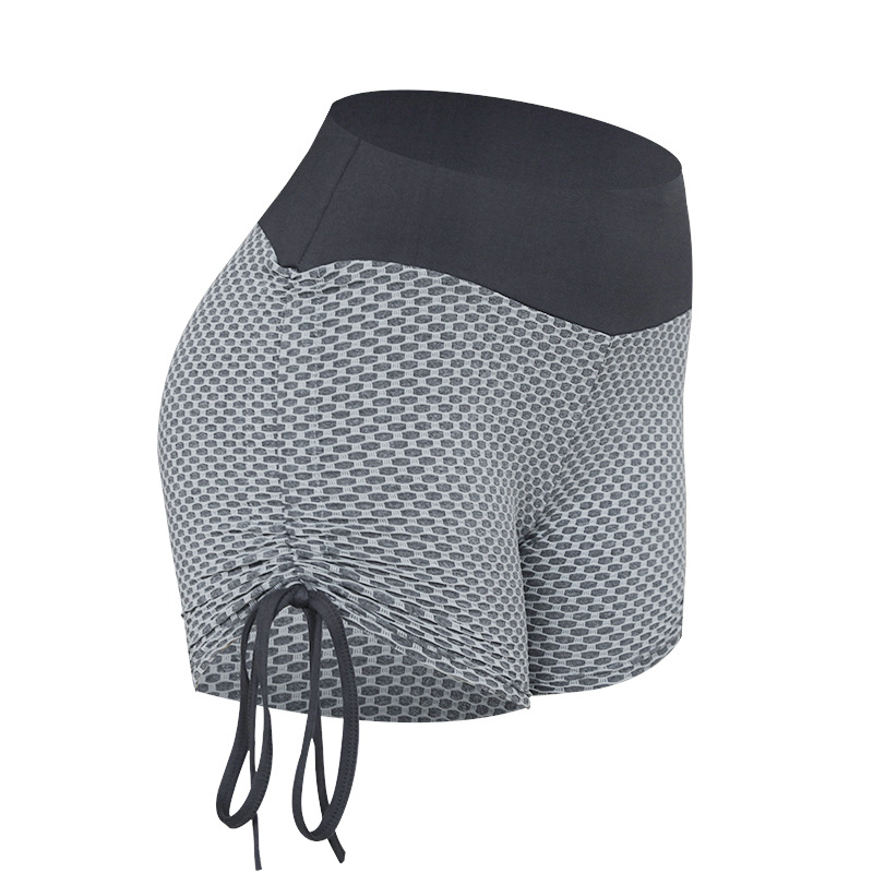 Women's Gym Shorts with Side Drawstrings