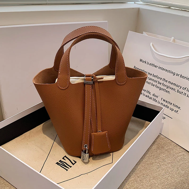 Women's Leather Bucket Bag Women's Leather Bucket Bag