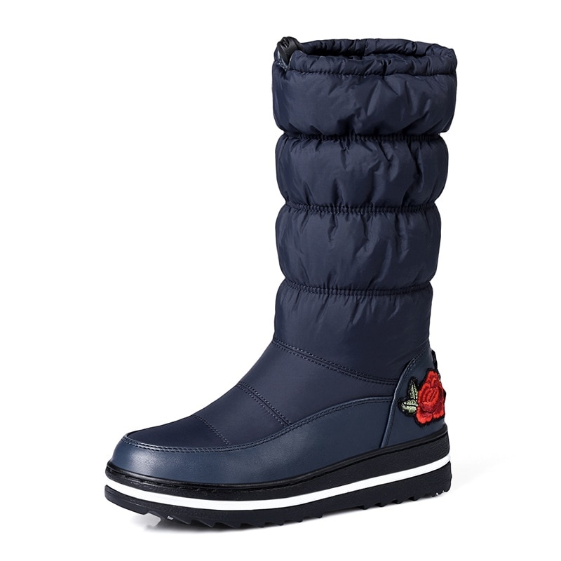 Women's Mid Calf Leather Boots Women's Mid Calf Leather Boots