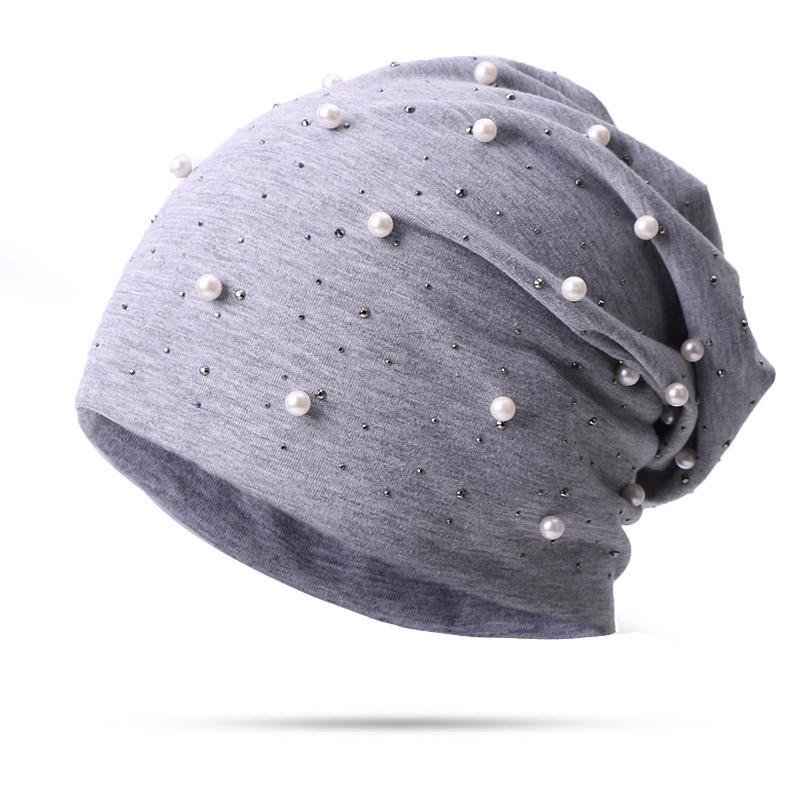 Women's Pearl Beanie Head Warmer