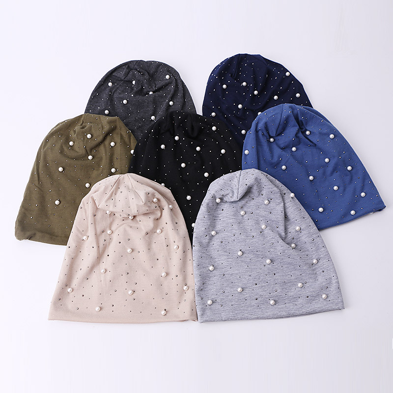 Women's Pearl Beanie Head Warmer