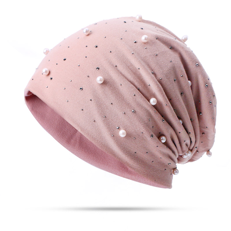 Women's Pearl Beanie Head Warmer