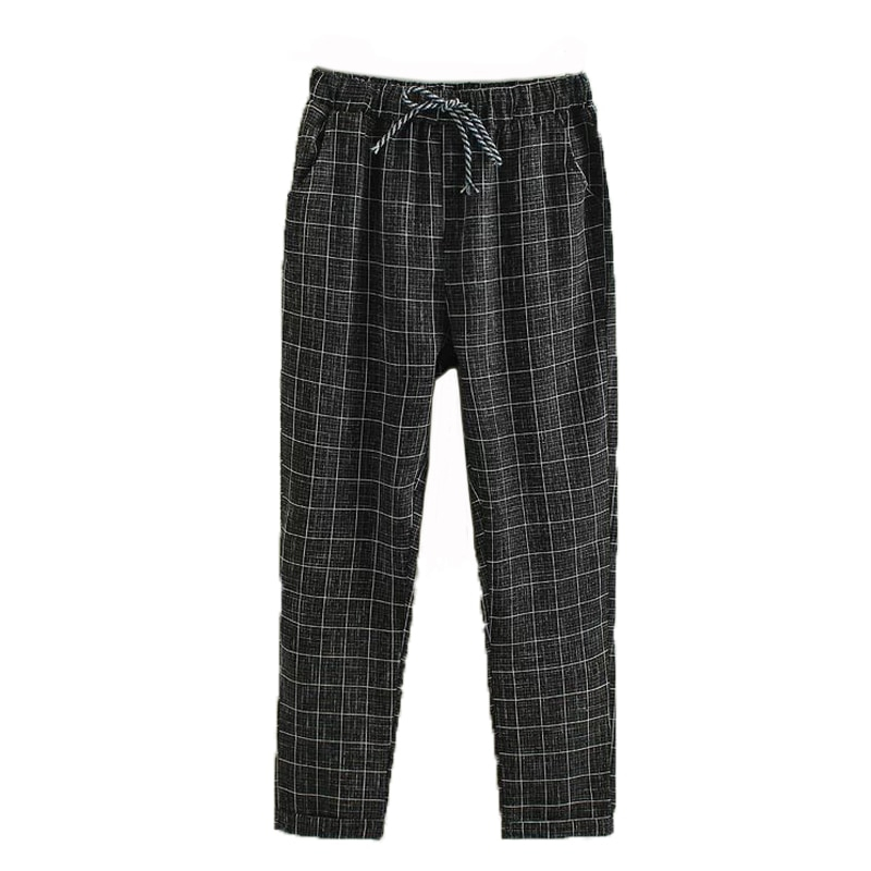 Womens Plaid Pants Fashionable Casual Pants Womens Plaid Pants Fashionable Casual Pants