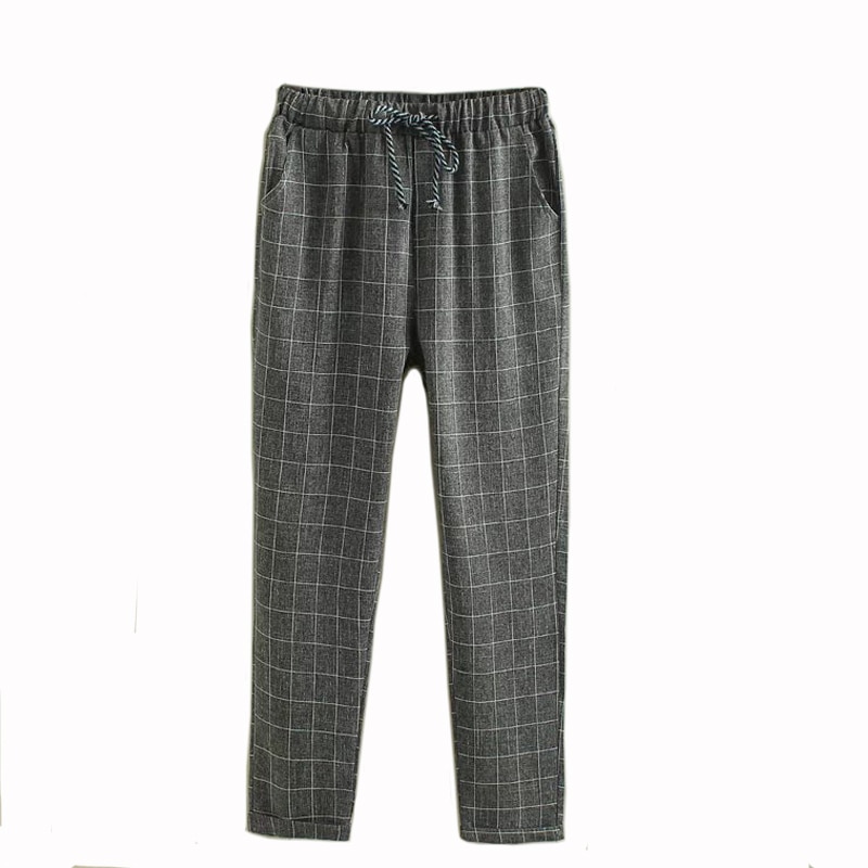 Womens Plaid Pants Fashionable Casual Pants Womens Plaid Pants Fashionable Casual Pants