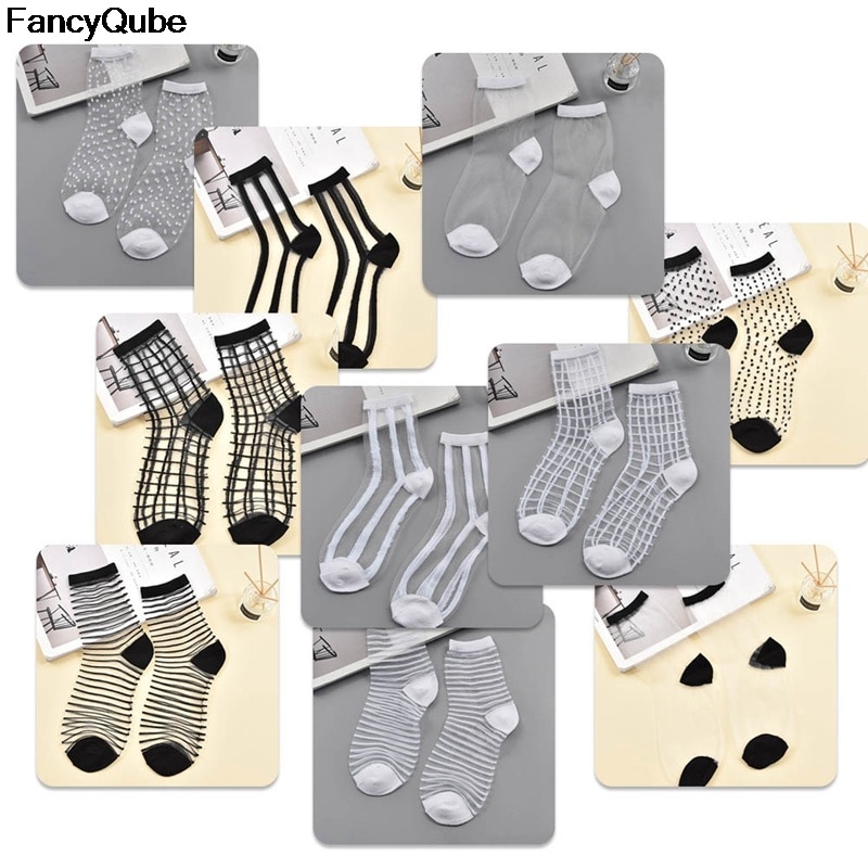 Womens Socks Sheer Mesh Pair Womens Socks Sheer Mesh Pair