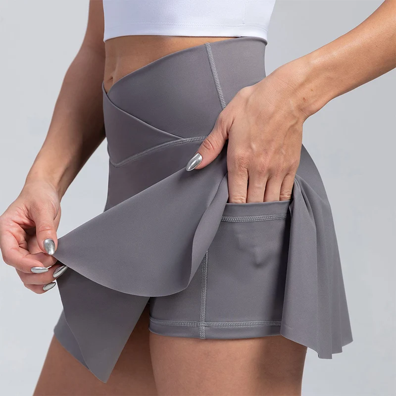 Womens Tennis Skirt with Side Pockets