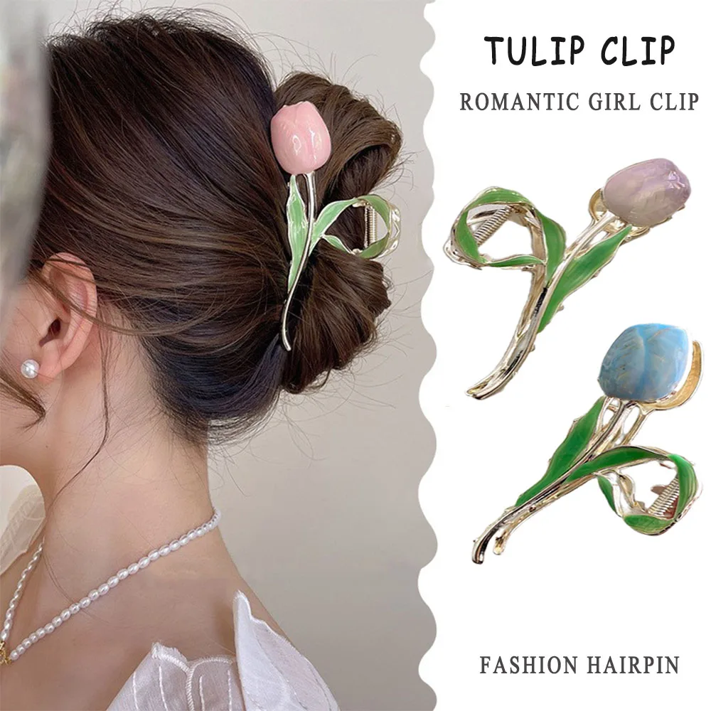 Women's Tulip Hair Claw Accessory