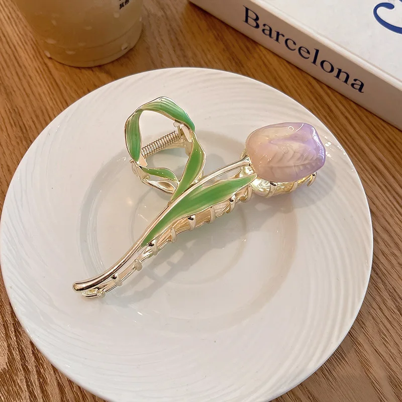 Women's Tulip Hair Claw Accessory