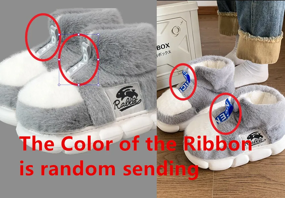 Women's Winter Warm Shoes Plush Lining Indoor Slippers Couples Platform Heel High Top Snow Boots Female Male Home Women's Winter Warm Shoes Plush Lining Indoor Slippers Couples Platform Heel High Top Snow Boots Female Male Home