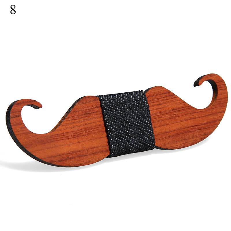 Wood Bowtie with Adjustable Strap Wood Bowtie with Adjustable Strap