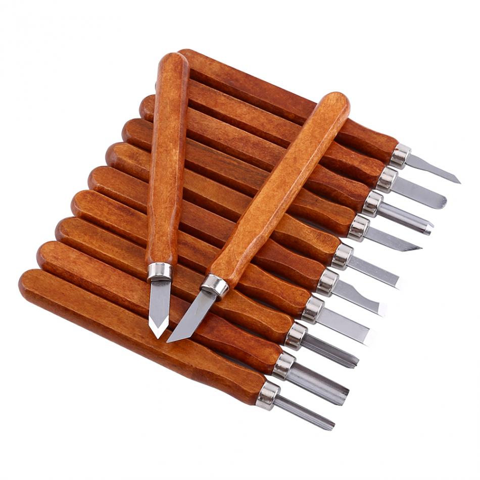 Wood Carving Tools Knife Set (12 pieces) Wood Carving Tools Knife Set (12 pieces)
