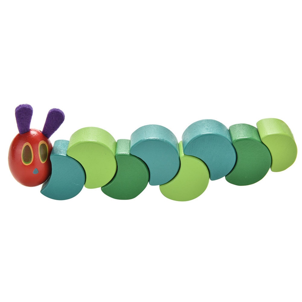Wood Caterpillar Cute Baby Toy
